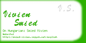 vivien smied business card